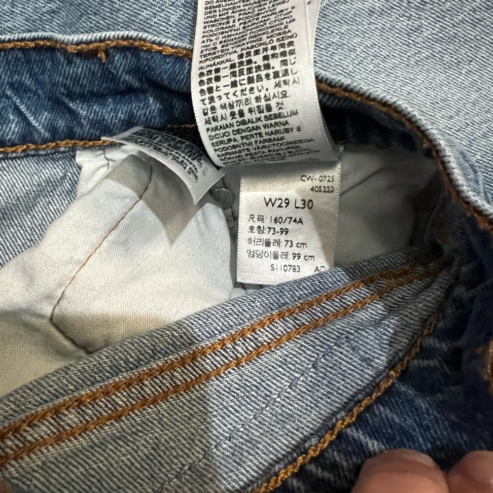 Blue Women's 501 Curve - Picture 4 of 6